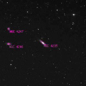DSS image of NGC 4235