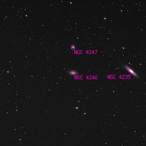 DSS image of NGC 4246
