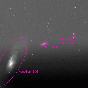 DSS image of NGC 4248