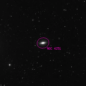 DSS image of NGC 4251