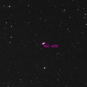 DSS image of NGC 4255