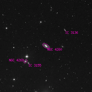 DSS image of NGC 4260