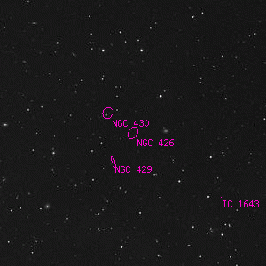 DSS image of NGC 426