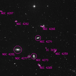 DSS image of NGC 4270