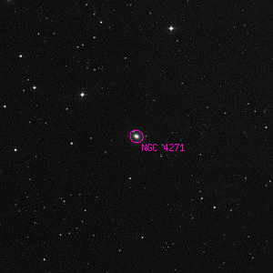 DSS image of NGC 4271