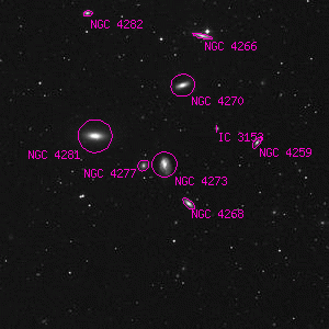 DSS image of NGC 4273