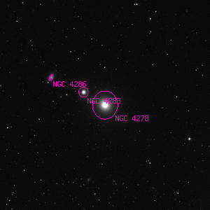 DSS image of NGC 4278