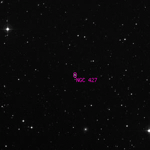 DSS image of NGC 427