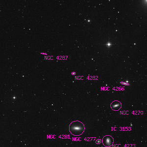 DSS image of NGC 4282