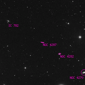 DSS image of NGC 4287