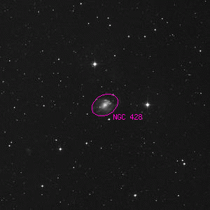 DSS image of NGC 428