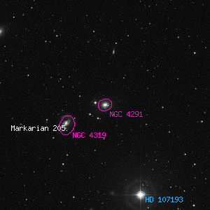 DSS image of NGC 4291
