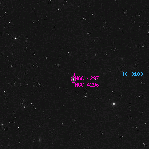 DSS image of NGC 4297