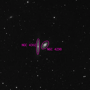 DSS image of NGC 4298