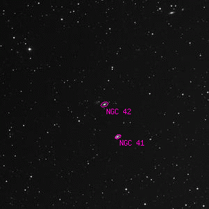 DSS image of NGC 42