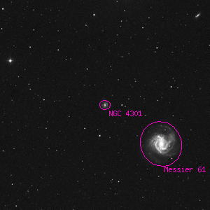 DSS image of NGC 4301