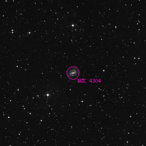 DSS image of NGC 4304