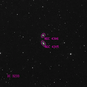 DSS image of NGC 4305