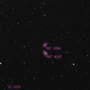 DSS image of NGC 4306