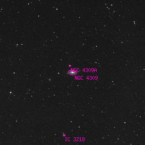 DSS image of NGC 4309