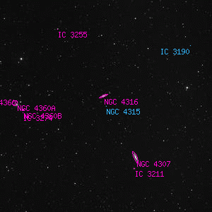 DSS image of NGC 4315