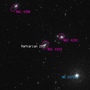 DSS image of NGC 4319