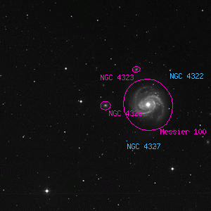 DSS image of NGC 4328