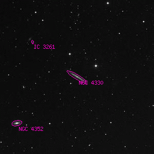 DSS image of NGC 4330