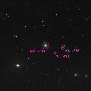 DSS image of NGC 4339