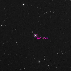 DSS image of NGC 4344