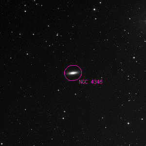 DSS image of NGC 4346