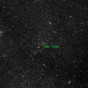 DSS image of NGC 4349