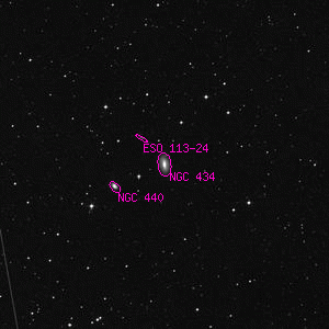 DSS image of NGC 434