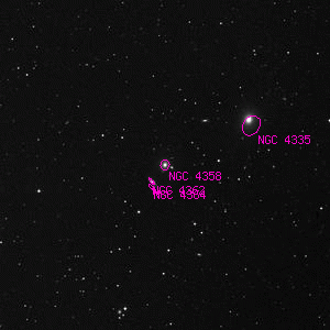 DSS image of NGC 4358