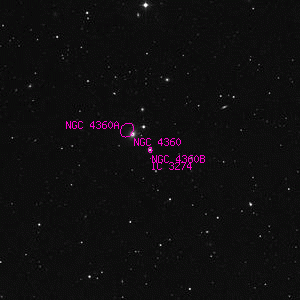 DSS image of NGC 4360B