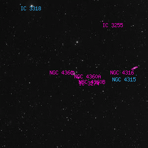 DSS image of NGC 4360