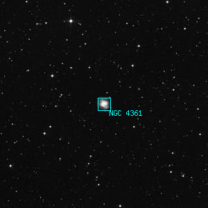 DSS image of NGC 4361