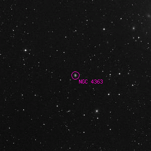 DSS image of NGC 4363