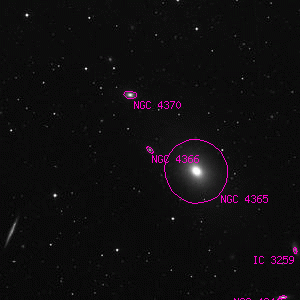 DSS image of NGC 4366