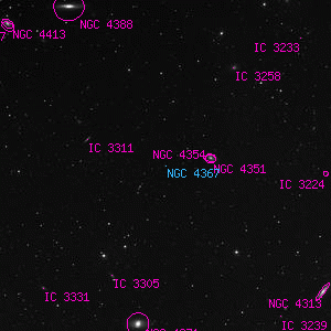 DSS image of NGC 4367
