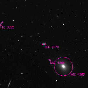DSS image of NGC 4370