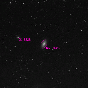 DSS image of NGC 4380
