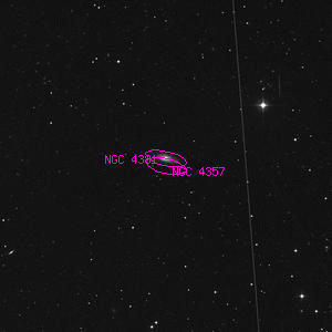 DSS image of NGC 4381