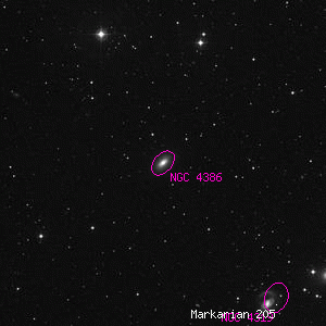 DSS image of NGC 4386