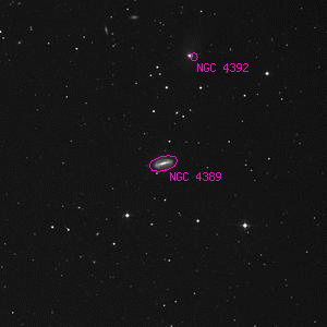 DSS image of NGC 4389