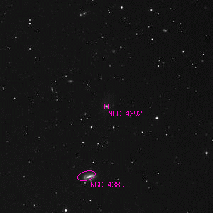 DSS image of NGC 4392