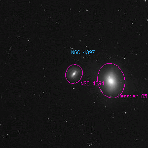 DSS image of NGC 4394