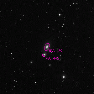 DSS image of NGC 439