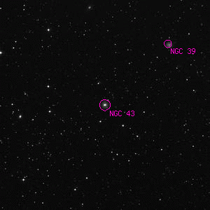 DSS image of NGC 43