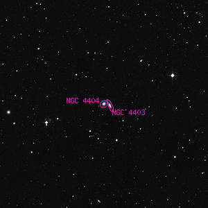 DSS image of NGC 4404
